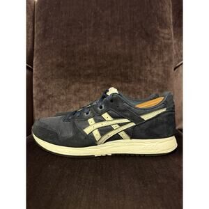 Asics Lyte Men's 9.5 Classic Casual Athletic Midnight Navy/Sheet Rock Sneakers